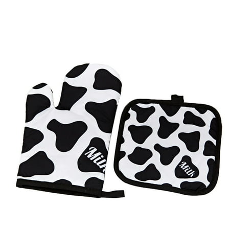 

Farfi 1 Set Heat Insulation Anti-scalding Glove Anti-slid Polyester Practical More Thicken Anti-scalding Pad for Home (Type 4)