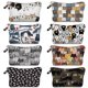 thumbnail image 2 of Bolsa de cosméticos informal para mujer, bolsa de maquillaje con estampado de gato de Anime de dibujos animados Kawaii, bolsa de viaje, organizador portátil, estuche de lápices Fivean unisex, 2 of 2