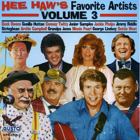 Hee Haw's Favorite Artists, Vol. 3 (CD) (Best Hee Haw Skits)