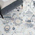 thumbnail image 6 of SAFAVIEH Glamour Quinten Floral Area Rug, Light Brown/Grey, 8' x 10', 6 of 8