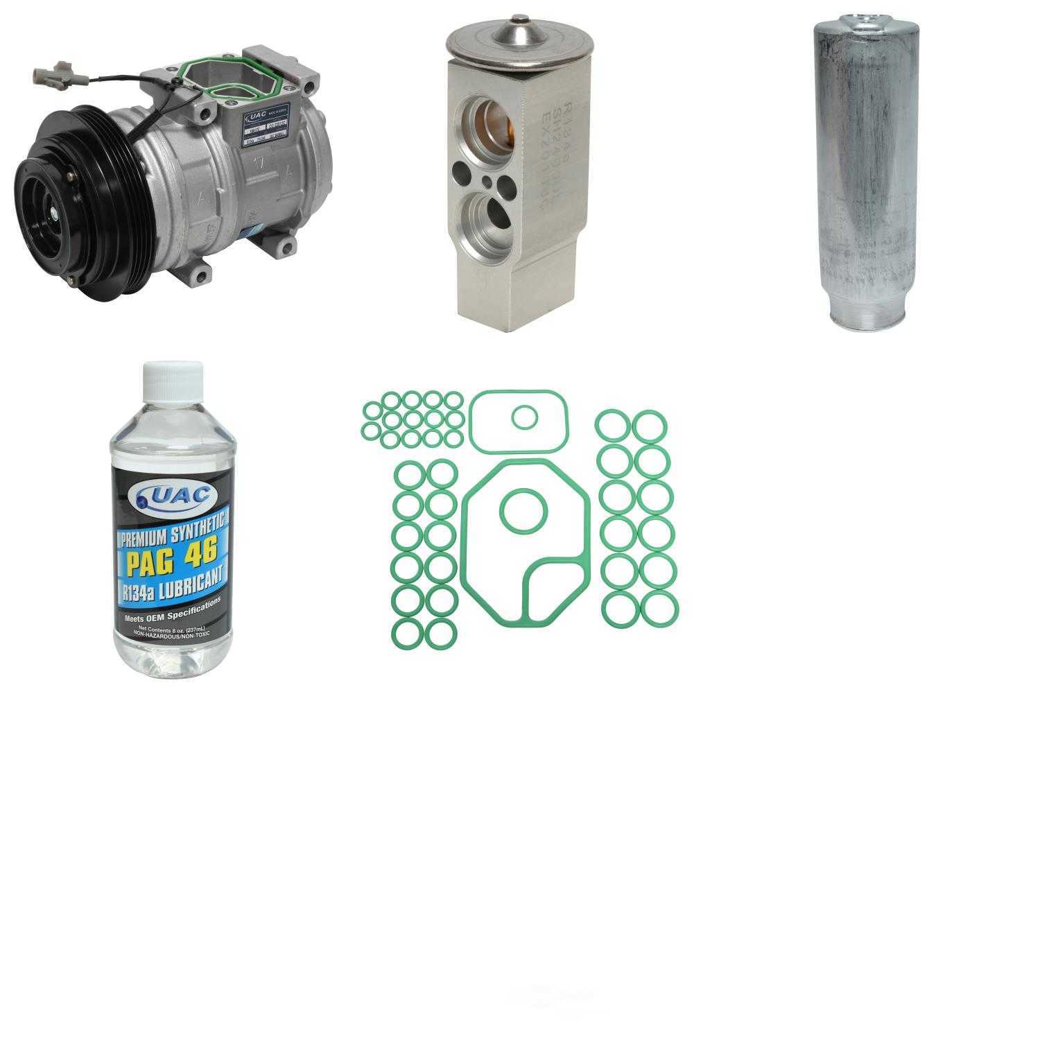 A/C Compressor and Component Kit -- Compressor Replacement Kit Fits select: 2001-2002 TOYOTA 4RUNNER, 1996-2000 TOYOTA 4RUNNER SR5