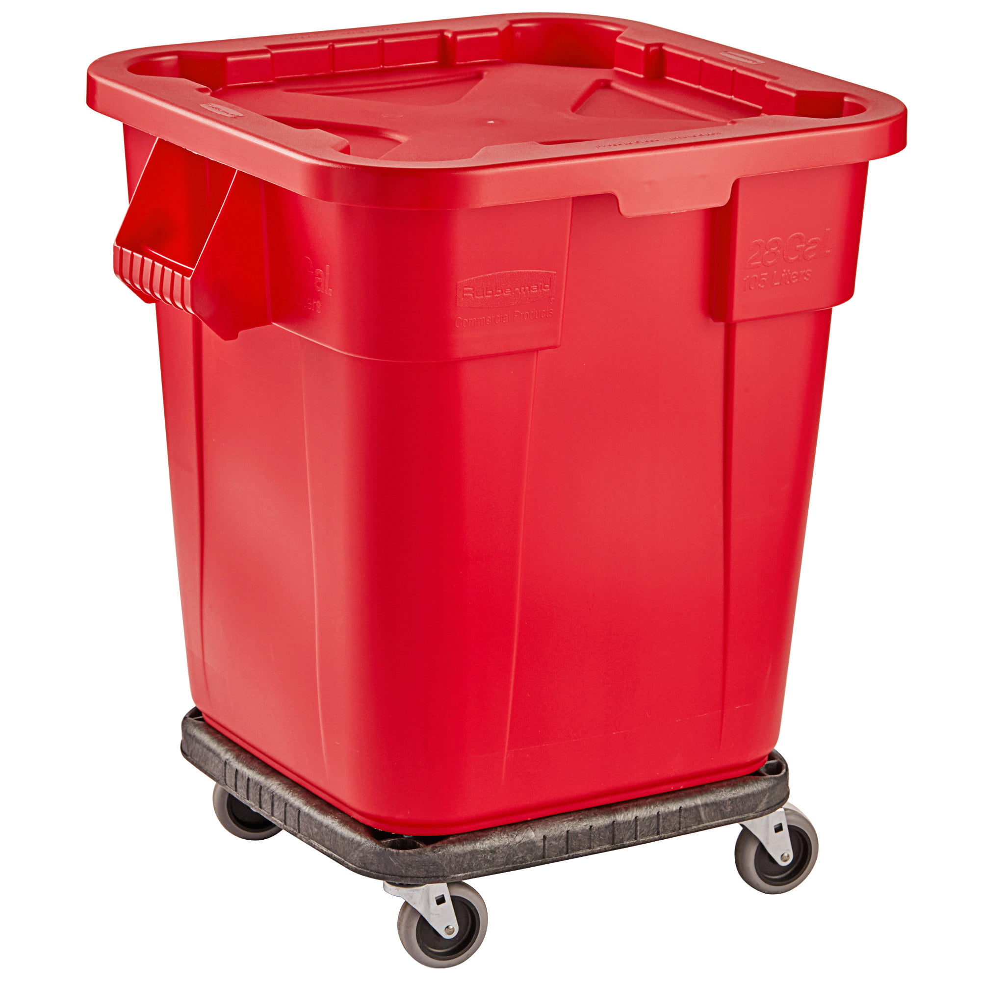 NEW Rubbermaid Commercial Swing Top Lid Untouchable  14.5 X 14.5 Square 