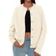 thumbnail image 2 of Suéter PRETTYGARDEN Cardigan de Manga Larga Beige XL, 2 of 6