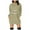 Beige, variant on Merry Christmas Long Hoodies for Women 2025 Long Sleeve Xmas Tree Graphic Hooded Sweatshirt with Pockets Hoodie Dress