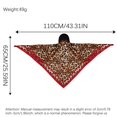thumbnail image 5 of Satin Paisley Print Scarf Visor Hat, Breathable Polyester Sun Protection Head Wrap Cap Adjustable Outdoor Head Coverage for Women, 5 of 6