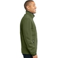 thumbnail image 4 of Port Authority Mens 100 Percent Polyester Pique Fleece Jacket. F222, 4 of 6