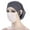 Grey, variant on Happy date 3pcs Women Thin Soft Fabric Elastic Sleep Cap Slouchy Beanie Slap Hat With Ear Holes Breathable, Stay All Night