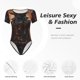 thumbnail image 4 of Fotbe Steampunk Cowboy Cat Body de Mujer con Cuello Redondo y Mangas Cortas, Sin Mangas Ajustado, Suave, Cómodo y Básico-XX-Large, 4 of 7