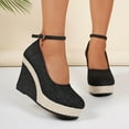 thumbnail image 6 of Wowcloth Roman Heeled Sandals for Women - Platform Wedge Sole with Waterproof Design, Plus Size Summer Fashion Footwear, 6 of 8
