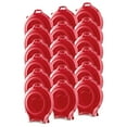 thumbnail image 2 of Sterilite Clear Lid Red Base Nesting Storage Christmas Wreath Box (18 Pack), 2 of 8