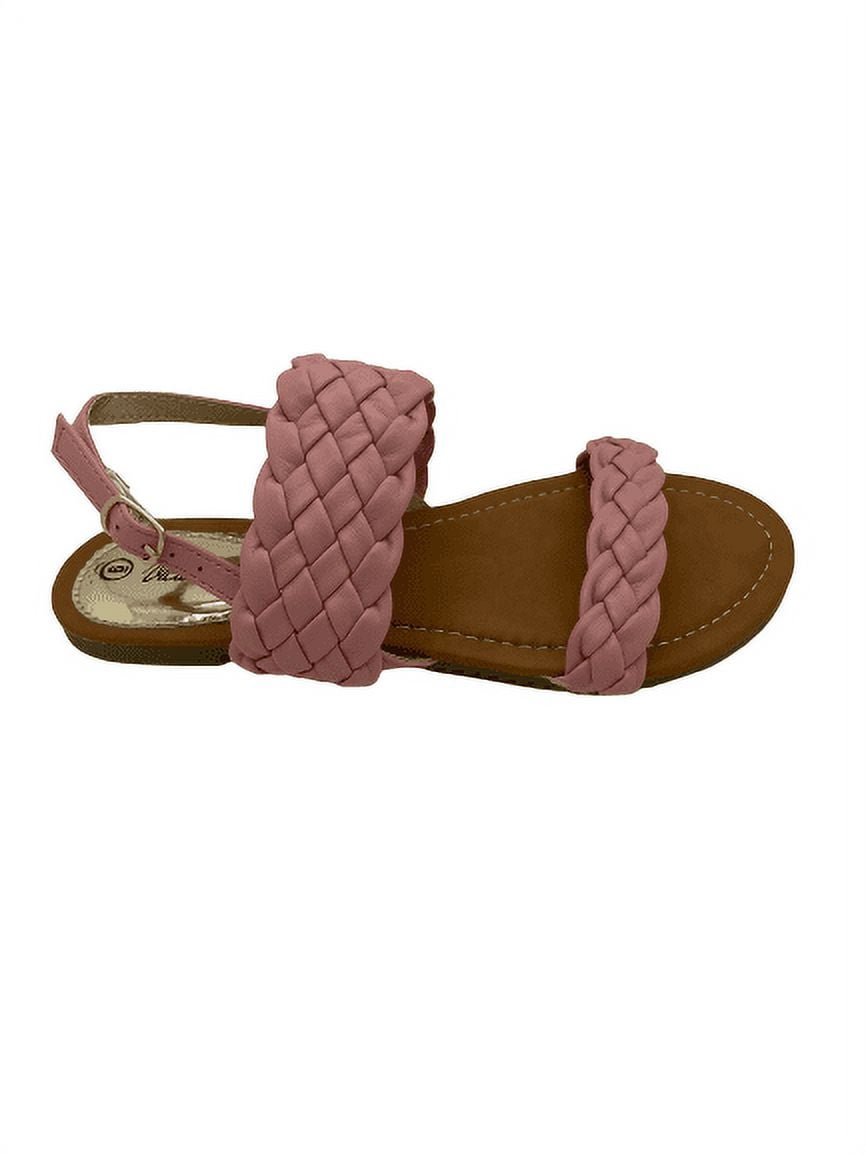 Women Fashion Victoria K Double Braided Sandals, Everyday Sandals, Vacation/Summer Sandals,5 colors size 6-10