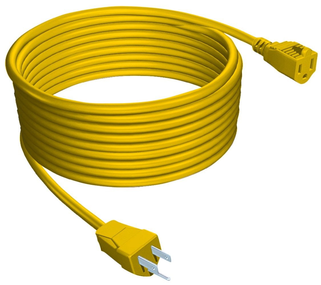 Stanley 33997 Outdoor Extension Power Cord, 100Feet, Yellow