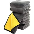 thumbnail image 1 of XISOBO Super soft, car microfiber towels 6 pieces 30*30cm, 1 of 5