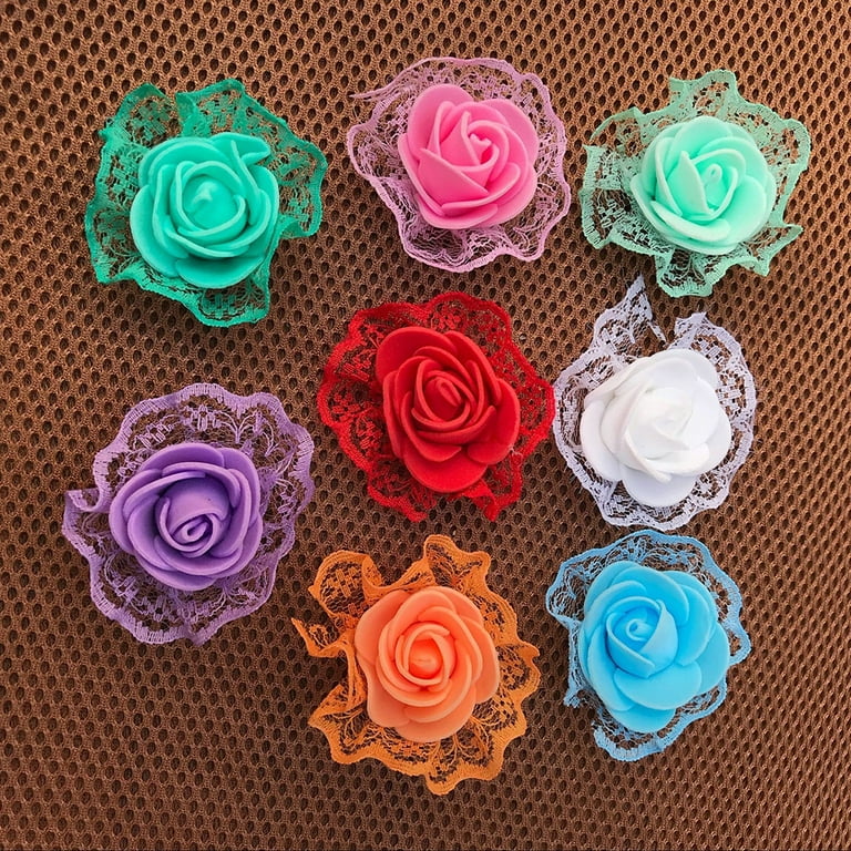 Diy best sale lace roses