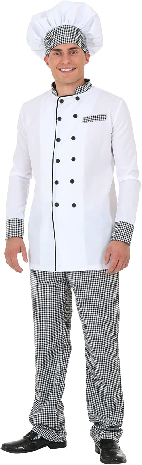 concern financial ball Adult Chef Costume Small White - Walmart.com