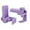 Purple, variant on Solivara Desktop Canvas Clamp Holder With Screws For Art Studio Painting Accessory (Black,One Size)