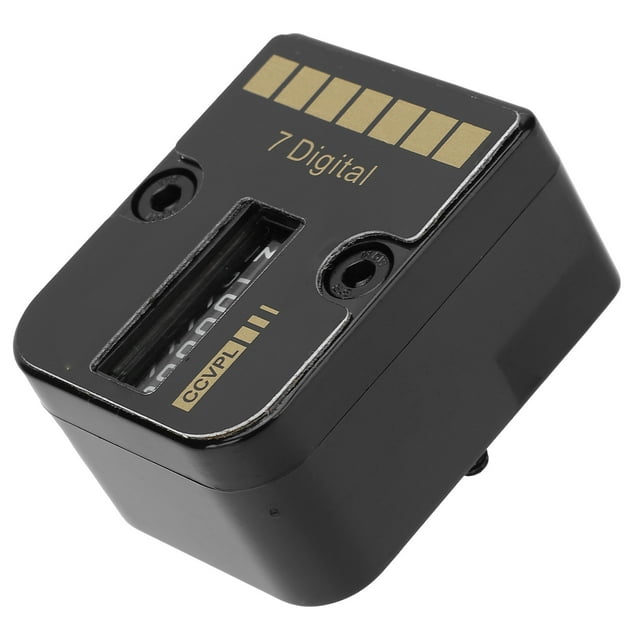 Electronic Counter, 7 Digit Counter, Easy To Use Accurate Counting 0-9999999 Counting Range With Compact Size For Home Factory Work Shop