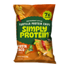 Simply Protein Restaurant Style Tortilla Chips Fiesta Taco, 7g Protein, Gluten Free, 1 pack, 4.58 oz