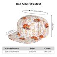 thumbnail image 4 of Hirioo Cute Sleepy Fox for Baseball Cap Men Cap Flat Brim for Men Women Teens Adjustable Baseball Cap, 4 of 7
