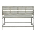 thumbnail image 6 of SAFAVIEH Ruben Balcony Outdoor Convertible Bench/Table, Ash Grey, 6 of 15