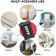 thumbnail image 5 of Foldable and Collapsible Safety Gate for Dogs, Safety Staircase for Dogs and Children, Black (Size 70x110 cm), 5 of 5