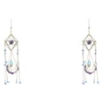 thumbnail image 2 of Advancent Crystal Suncatcher Colgante Rainbow Maker con marco de metal Decoración Wind Chime Adornos Ventana Interior Árbol de Navidad Type6 NO6, 2 of 6