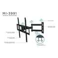 thumbnail image 3 of Mount-It! Full Motion TV Wall Mount, 17" Extension, Fits 37" to 70" TV's, Capacity 77 lbs., Heavy Duty, 3 of 13