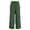 X1Green, variant on lnmuld Girls Wide Leg Pants Elastic Waist Drawstring Cotton Linen Casual Trousers with Pockets Solid Kids Palazzo Pants Size:11-12 Years