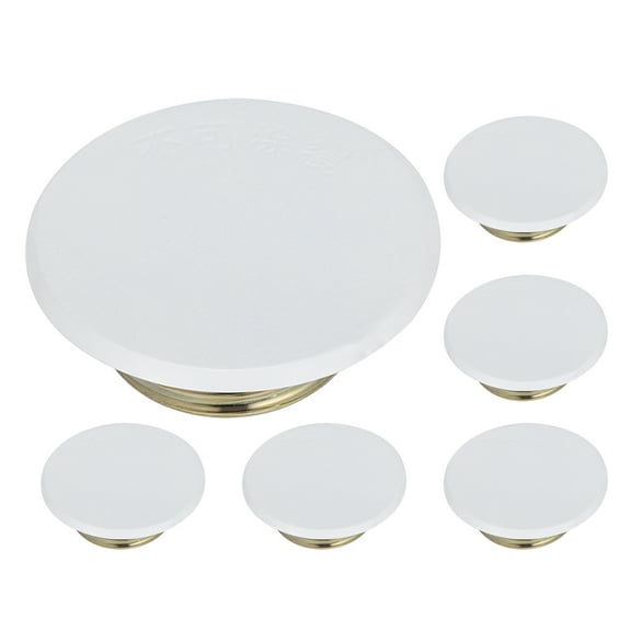 OUNONA 6pcs Fire Sprinkler Cover Plate Safety Protection Fire Sprinkler Covers For Ceiling Concealed Sprinkler Head Covers For Residential And Commercial Use