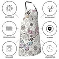 thumbnail image 5 of Kdxio Vintage Butterflies Apron with Pockets Adjustable Kitchen Aprons for Men Women Waterproof Aprons for Cooking,Drawing,Crafting, Baking Household Cleaning, 5 of 8