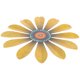 thumbnail image 1 of unbranded De Pared En Hierro Con Floral Amarillo Para Embellecer Espacios Interiores, 1 of 6