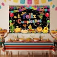 thumbnail image 5 of Vjnyvs Mexican Fiesta Party Decorations Colorful Cinco De Mayo Carnival Photography Background Mexico Fiesta Theme Bday Festival Banner Supplies Photo Booth Prop, 5 of 7