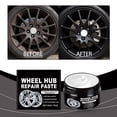 thumbnail image 6 of Automobile Wheel Hub Scratch Repair Paste - Car Wheel Rim Polishing & Brightening Kit for Alloy Wheels - Easy, Portable Car Care Solution for Curb Scuffs, Oxidation & Fine Abrasions Black, 6 of 6
