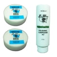 thumbnail image 1 of Original JFJ Combo Pack: 2 JFJ Single/Double Arm Pads, and 1 Polish Compound #2 12oz, 1 of 3