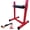 Red+Black, variant on Bulgarian Split Squat Stand Level Adjustable Single Leg Squat Roller Heavy Duty Steel All Black