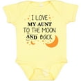 thumbnail image 3 of Inktastic I Love My Aunt to the Moon and Back Boys or Girls Baby Bodysuit, 3 of 5