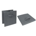 thumbnail image 3 of RECUTMS 6Pack Collapsible Fabric Storage Cubes Organizer Baskets with Handles-Gray, 3 of 8
