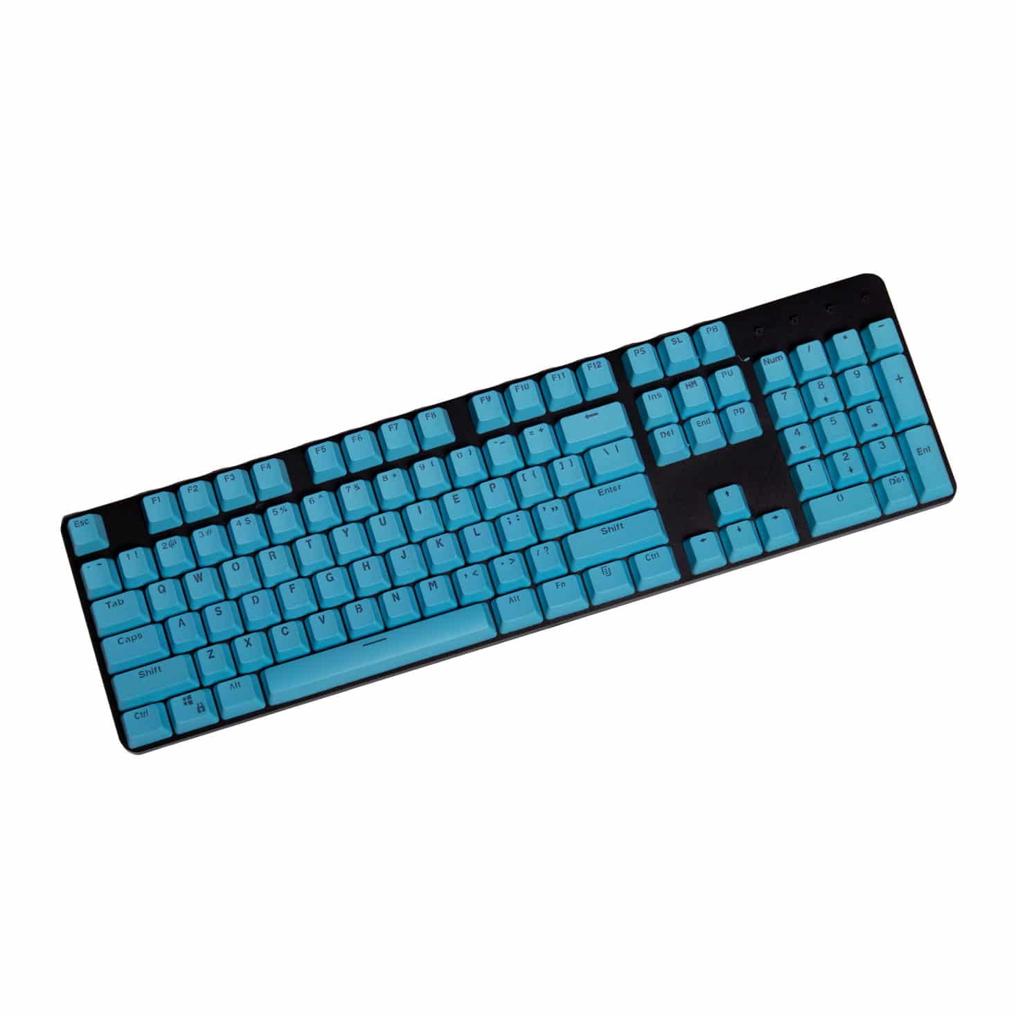 Stryker PBT Mixable Keycaps 104 key set [Cyan]
