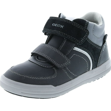 

Geox Boys Junior Arzach Fashiona Boots Black/Dark Grey 37