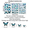 thumbnail image 3 of Butterfly Wall Decor Butterfly Wall Sticker, Separate Room Decor, Girls Room Decor Aesthetics, Butterfly Party Decor Wall Sticker For Living Room Dorm Murals, 3 of 8