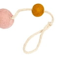 thumbnail image 2 of Bloomingville Multicolor Wool Felt Animal Shaped Garland, 2 of 7
