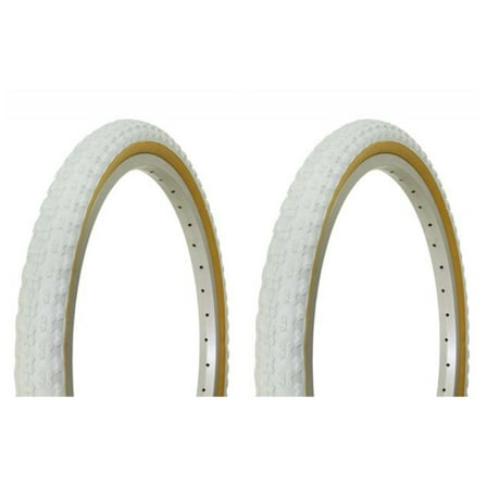 Tire set. 2 Tires. Two Tires Duro 20" x 1.75" White/Gum Side Wall . bike Tires,lowrider bike Tires,lowrider bicycle Tires, bmx bike Tires, chopper bike Tires