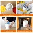 thumbnail image 4 of Juego de recipientes para helados LayYun de 1 litro (paquete de 4) con tapas de silicona, 4 of 7