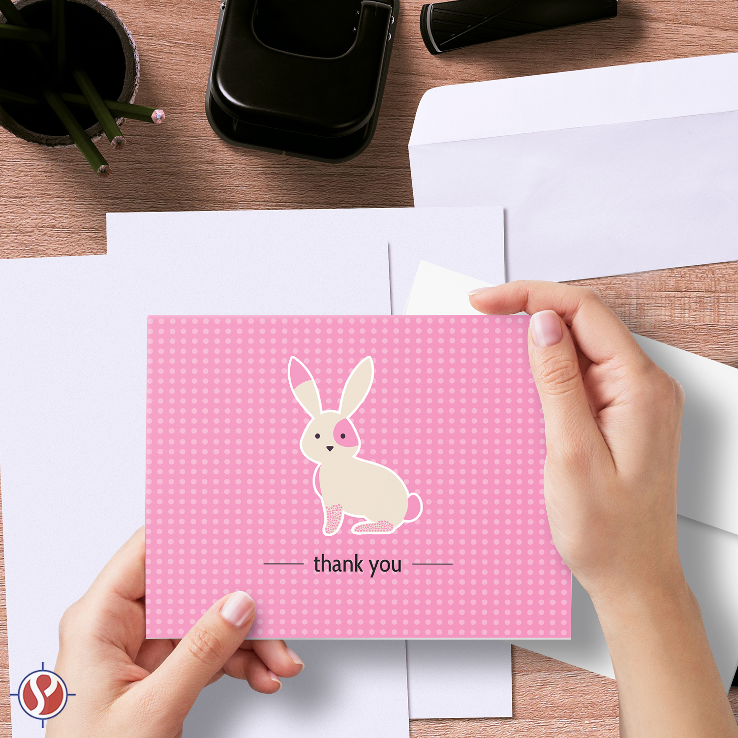 Assorted Lovely Animal Thank You Greeting Cards, Great for Baby Showers, Kid's Birthdays, Announcements, Holidays, etc. | 4 x 6” Cards When Folded | Pack of 30