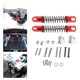 thumbnail image 4 of 2 Unids Metal RC Coche Frente Trasero Amortiguador Amortiguador Damper con Piezas de Actualización de Asientos Fijas para Vehículo Modelo per per per rojo Yotijar Amortiguador trasero delantero, 4 of 10