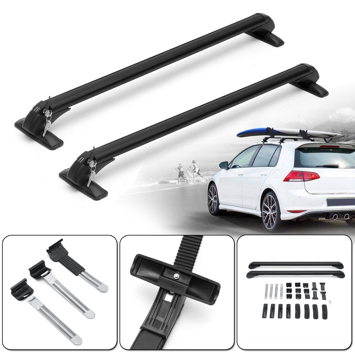 universal car trunk luggage rack