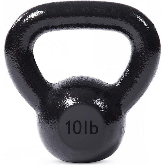 JFIT Kettlebell Weights Cast Iron, 10 LB