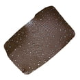 thumbnail image 3 of Medias de rejilla para mujer, medias de rejilla con pedrería. Medias de rejilla para mujer. café, 3 of 7
