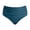 swimsuit 142#Dark Green, variant on ZXLBBD Swimsuits for Girls Solid Color High Waisted Bikini Bottoms with Tummy Control for Youth Stretchy Vacation Outfit