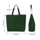 thumbnail image 5 of Balery Emerald Green Sparkling Bolsa Tote Estilo Estético con Cremalleras, Bolsa de Hombro, Bolsa de Compras Grande y Plegable, 5 of 8
